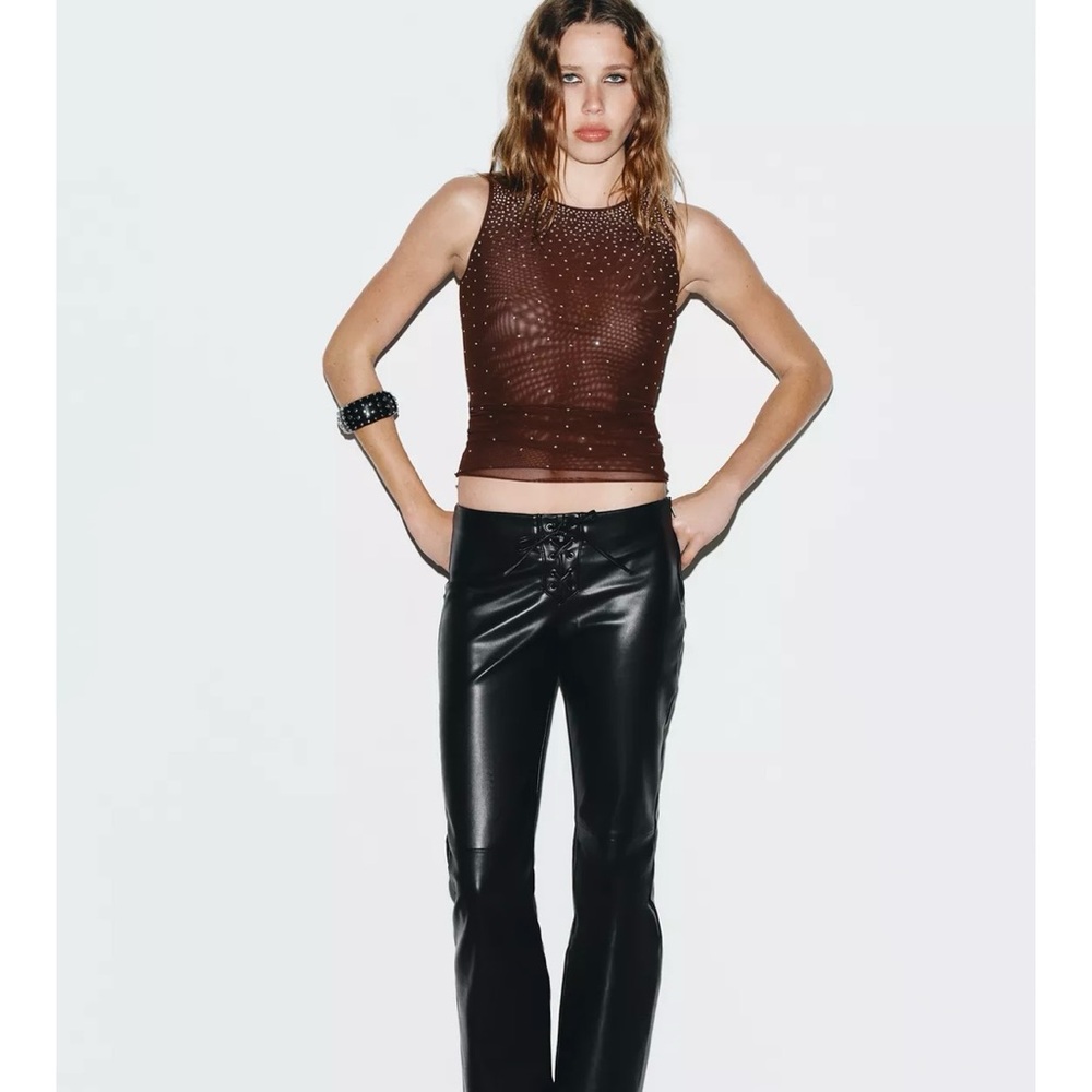NWT ZARA SPARKLY TOP